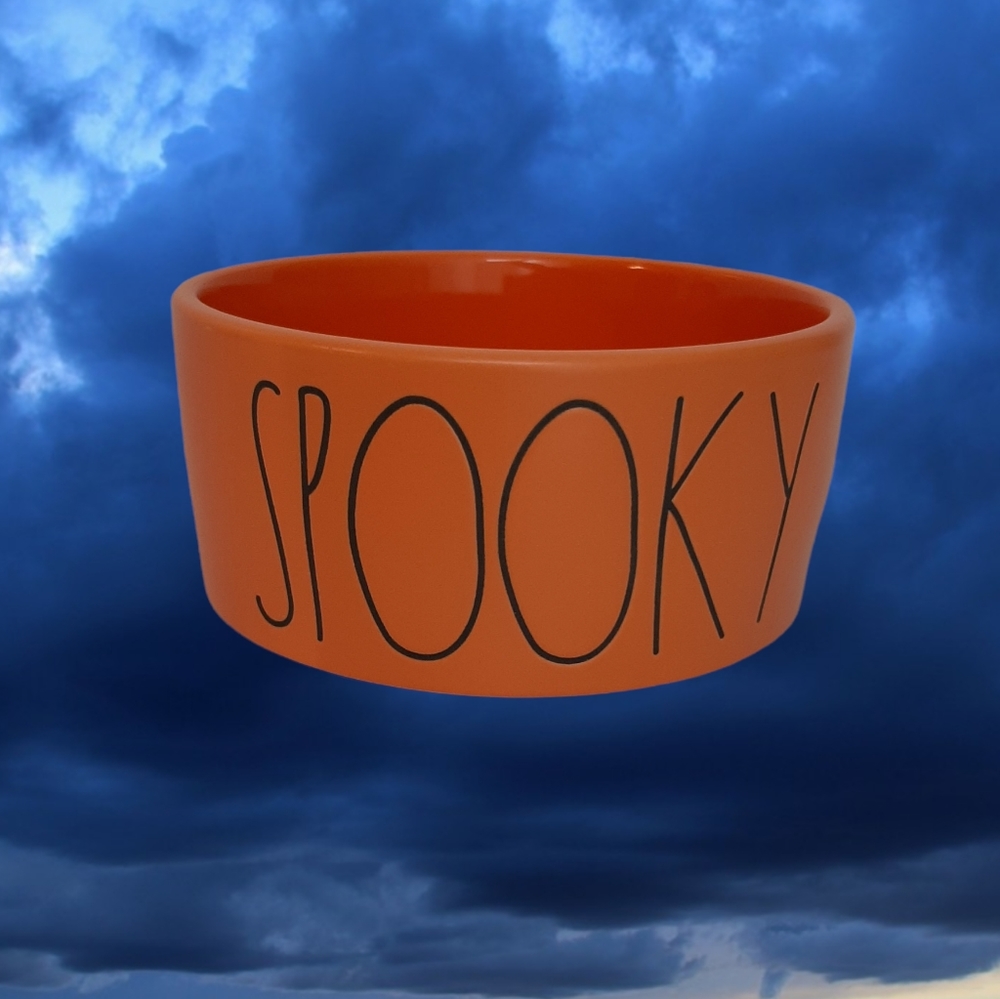 Rae Dunn Halloween SPOOKY Bowl 6"